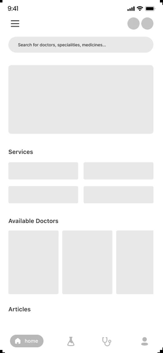 Redrop wireframe one
